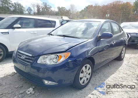 2009 Hyundai Elantra Gls from USA, damaged, VIN KMHDU46D39U635089